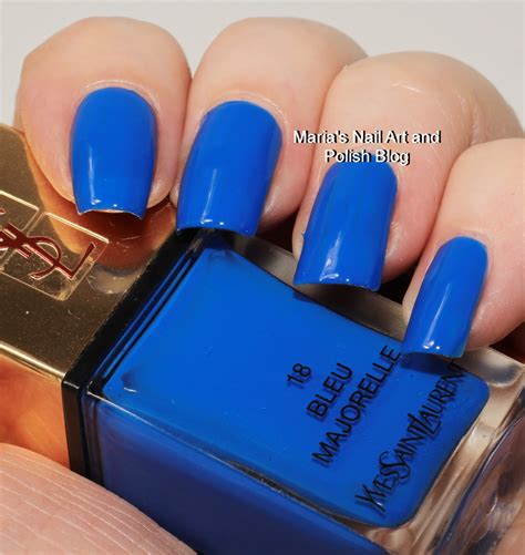 Yves Saint Laurent Polish in Bleu Majorelle 